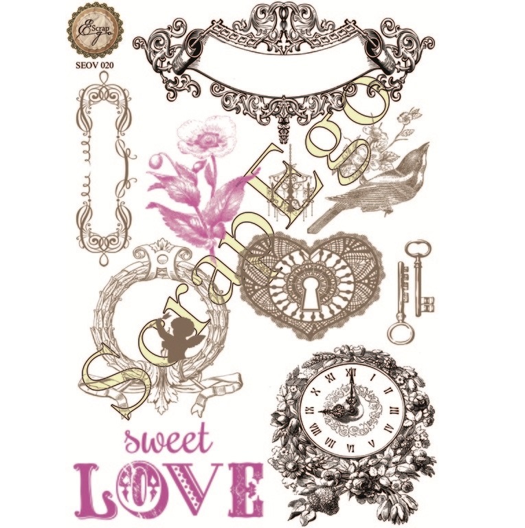 Оверлей Overlays 020 15х21 см від ScrapEgo