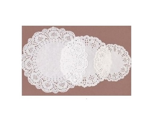 Набір з 15 шт ажурних серветок: розмір 19см, 14см і 10 см, від Фабрика Декору