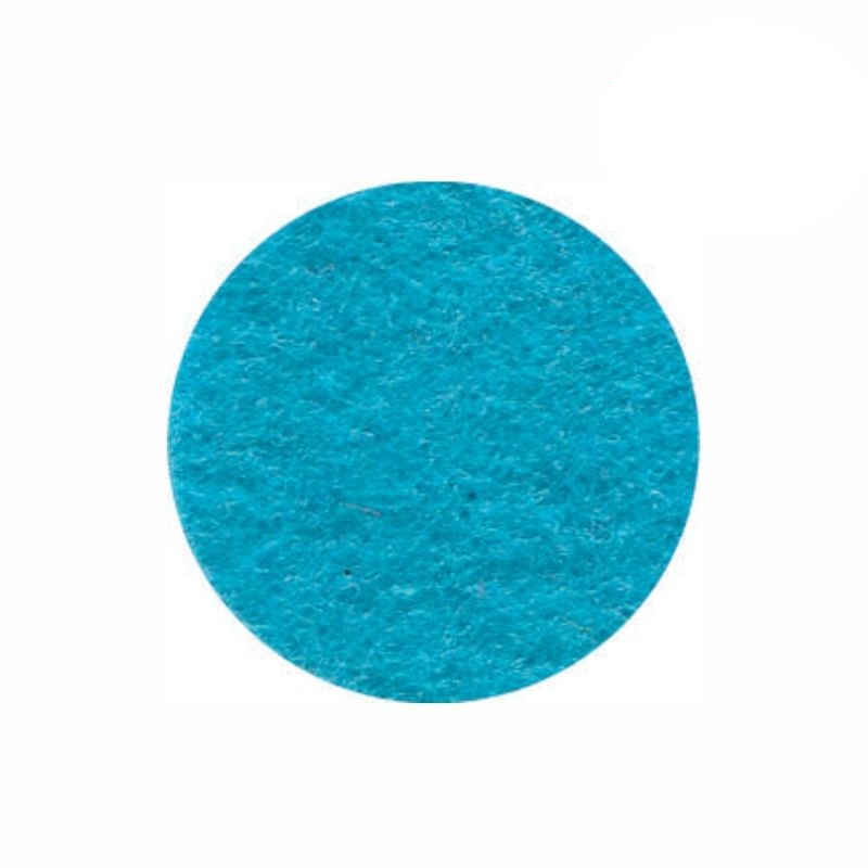 Фетр листовой (полиэстер), 21,5х28 см, Голубой, 180г / м2, ROSA TALENT