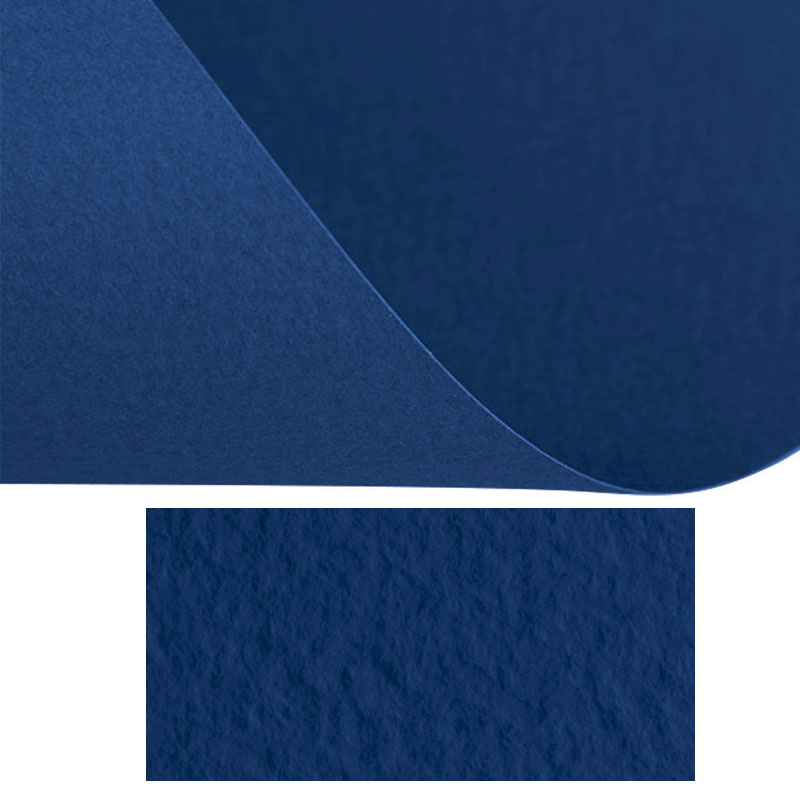 Папір для пастелі Tiziano A4 (21*29,7см), №42 blu notte, 160г/м2, синій, середнє зерно, Fabriano