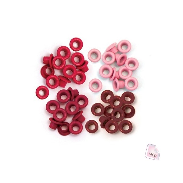 Люверси Standard Eyelets Red червоні 60 шт від We R Memory Keepers