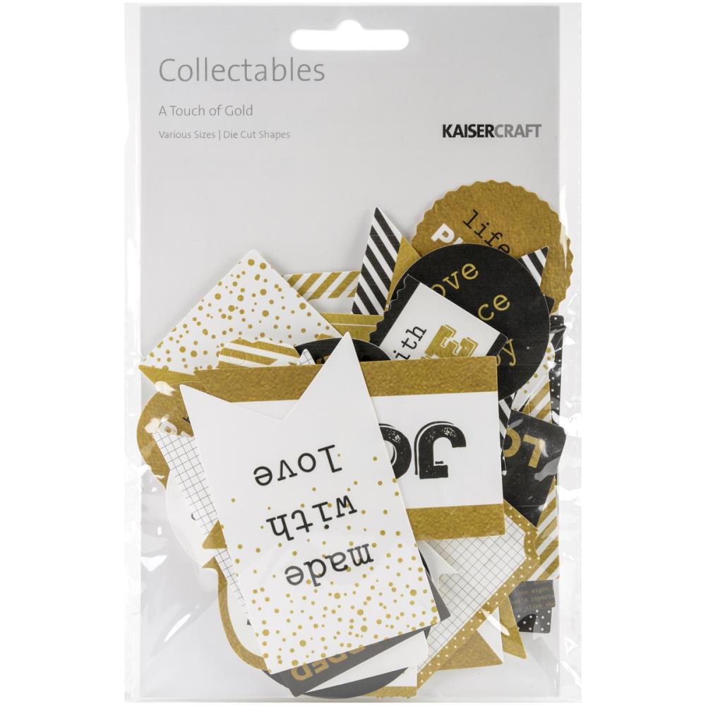 Набор высечек Touch of Gold от Kaisercraft