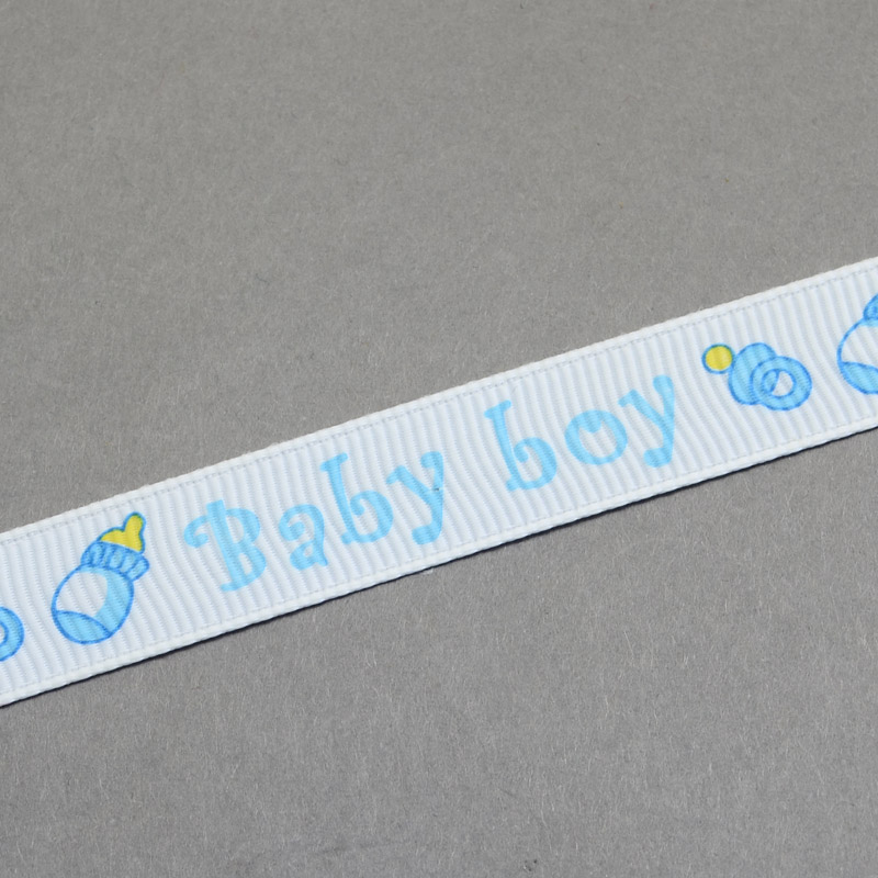 Репсовая лента Baby Boy 14 мм, 90 см