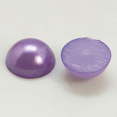 Набор полужемчужин фиолетового цвета, 5 мм, 50 шт.