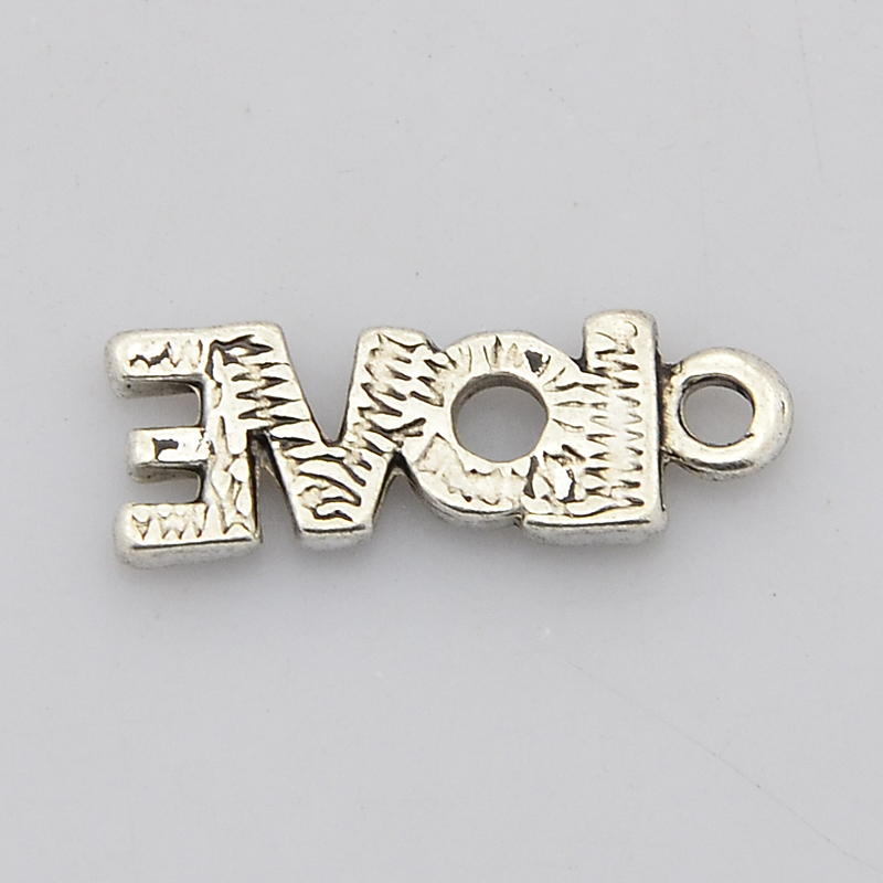 Набір підвісок Дитячий, античне срібло, 10 шт.