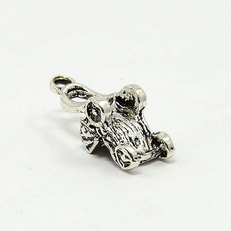 Набір підвісок Дитинство, античне срібло, 5 шт.