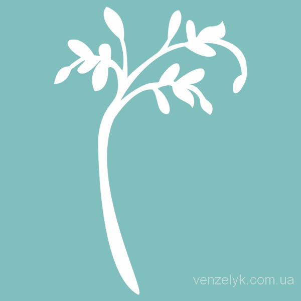 Чіпборд Гілочка 52x45 мм від Вензелік