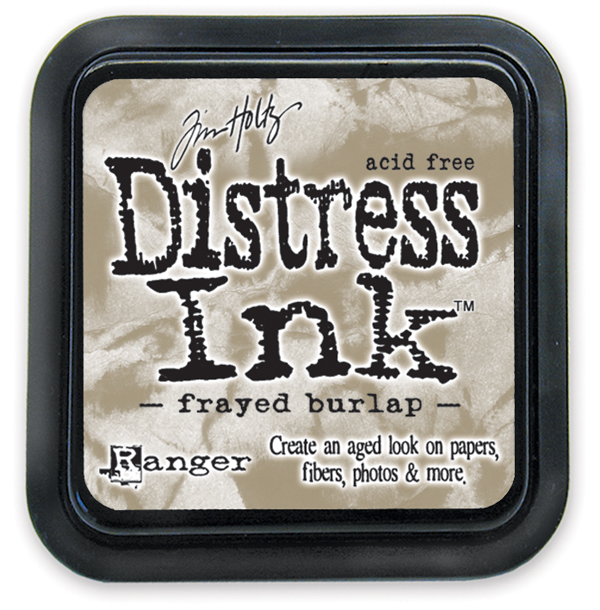 Краска для штампинга Distress Pad - Frayed Burlap от Tim Holtz