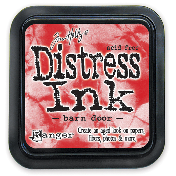 Краска для штампинга Distress Pad - Barn Door от Tim Holtz