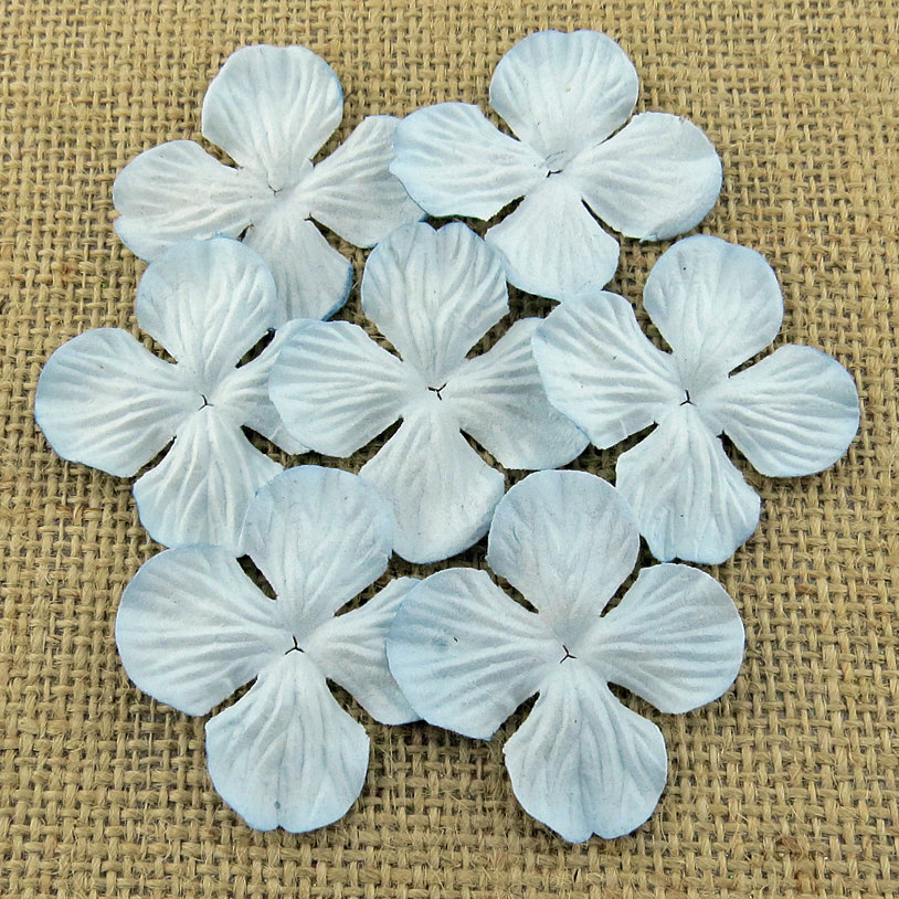 Набір гортензій PALE BLUE 35 мм, 10 шт.