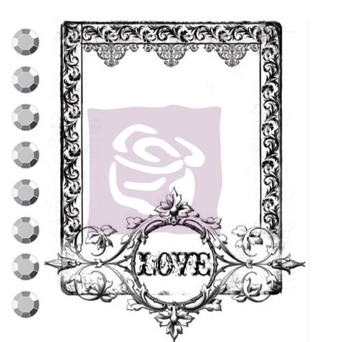 Акриловий штамп Love, Prima