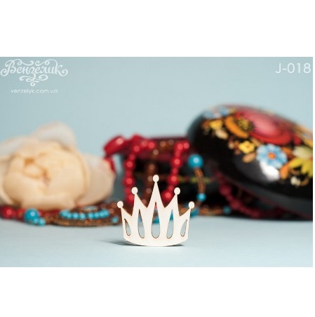 Чіпборда "Корона3", розмір 37 * 39 мм від Вензелік