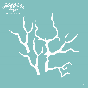 Чіпборда "Набір гілочок 1", розмір 47 і 84 мм від Вензелік