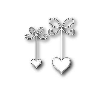 Ніж для вирізання Precious Hearts 2 шт від Memory Box