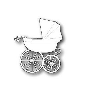 Ніж для вирізання Baby Carriage від Memory Box