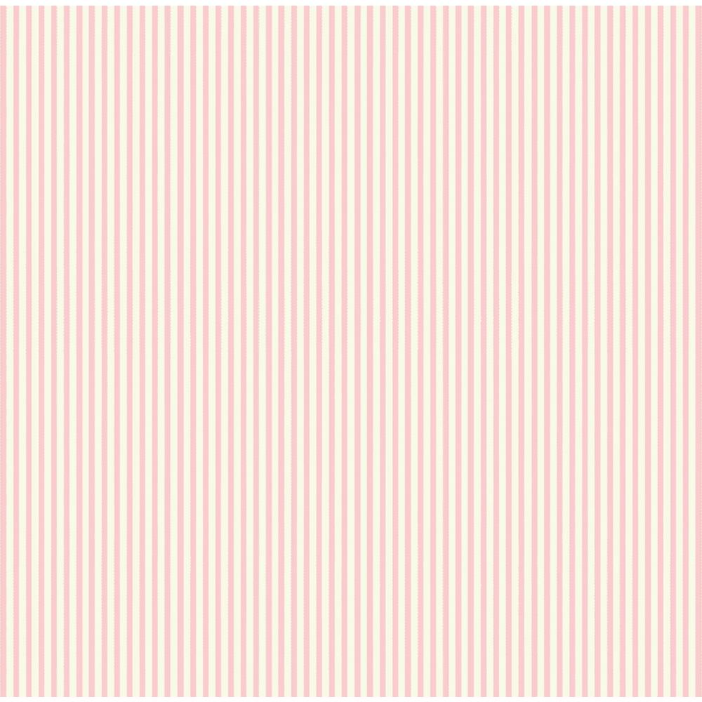 Бумага Pink & Ivory Ribbon Stripe, 30*30 см от Canvas Corp 