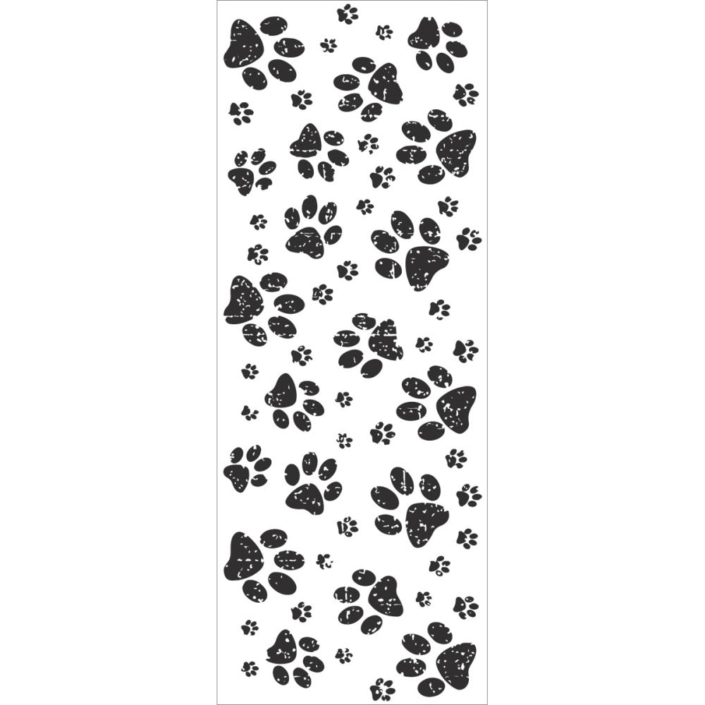 Акриловый штамп Paw Prints 13х5 см, Kaisercraft