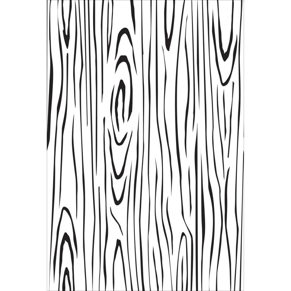 Акриловый штамп Woodgrain 15*10 см, Kaisercraft