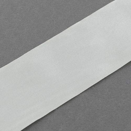 Атласна стрічка біла, ширина 40 мм, 1 м 