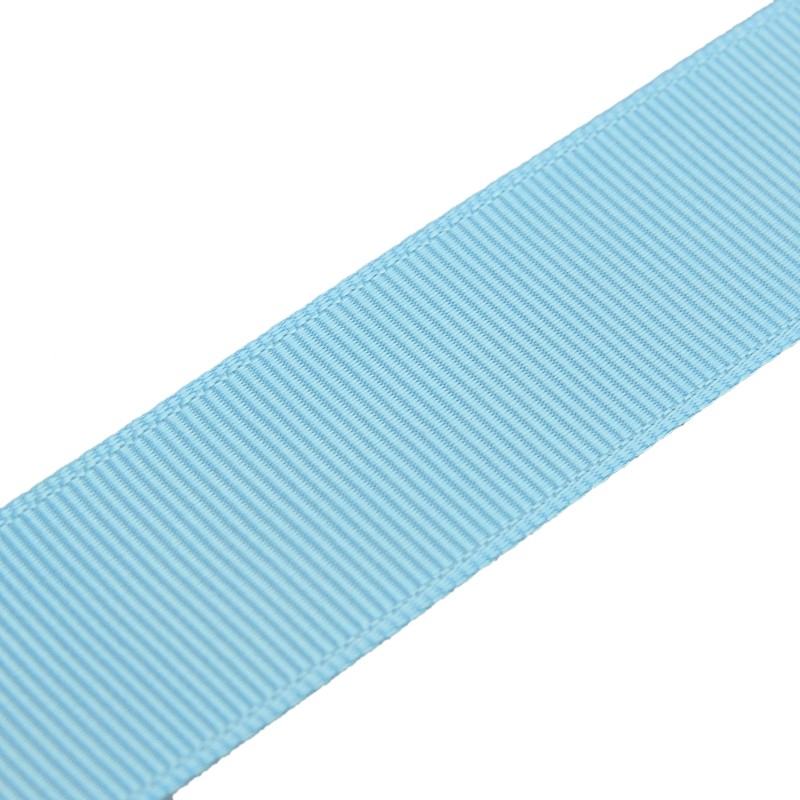 Репсова стрічка блакитного кольору, ширина 13 мм, 1 м