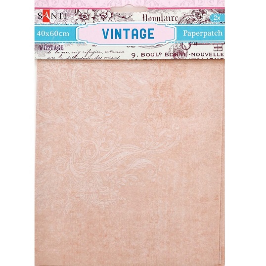 Бумага для декупажа, Vintage 2 , 2 листа 40*60 см от Santi