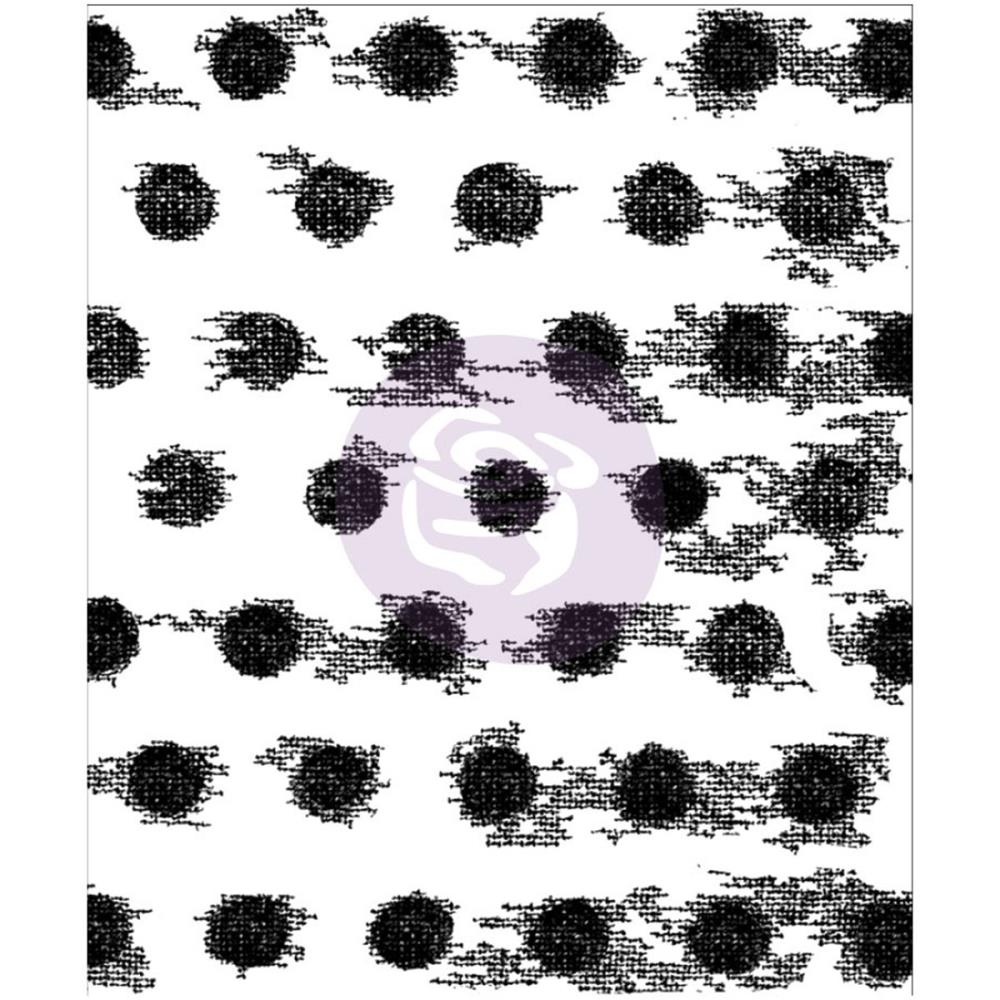 Акриловый штамп Dot Grunge, 6,3х7,6 см, Prima