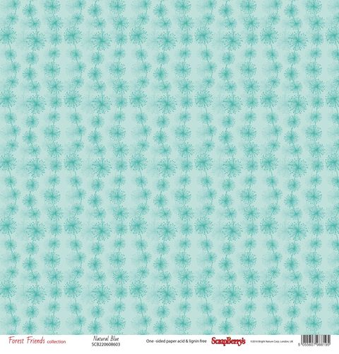 Одностороння бумага Одуванчики, 30*30 см, 190 г/м2 от ScrapBerry's