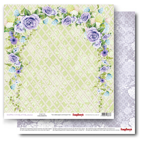 Аркуш паперу Квітучий сад, 30 * 30 см, 190 г / м2 від ScrapBerry's