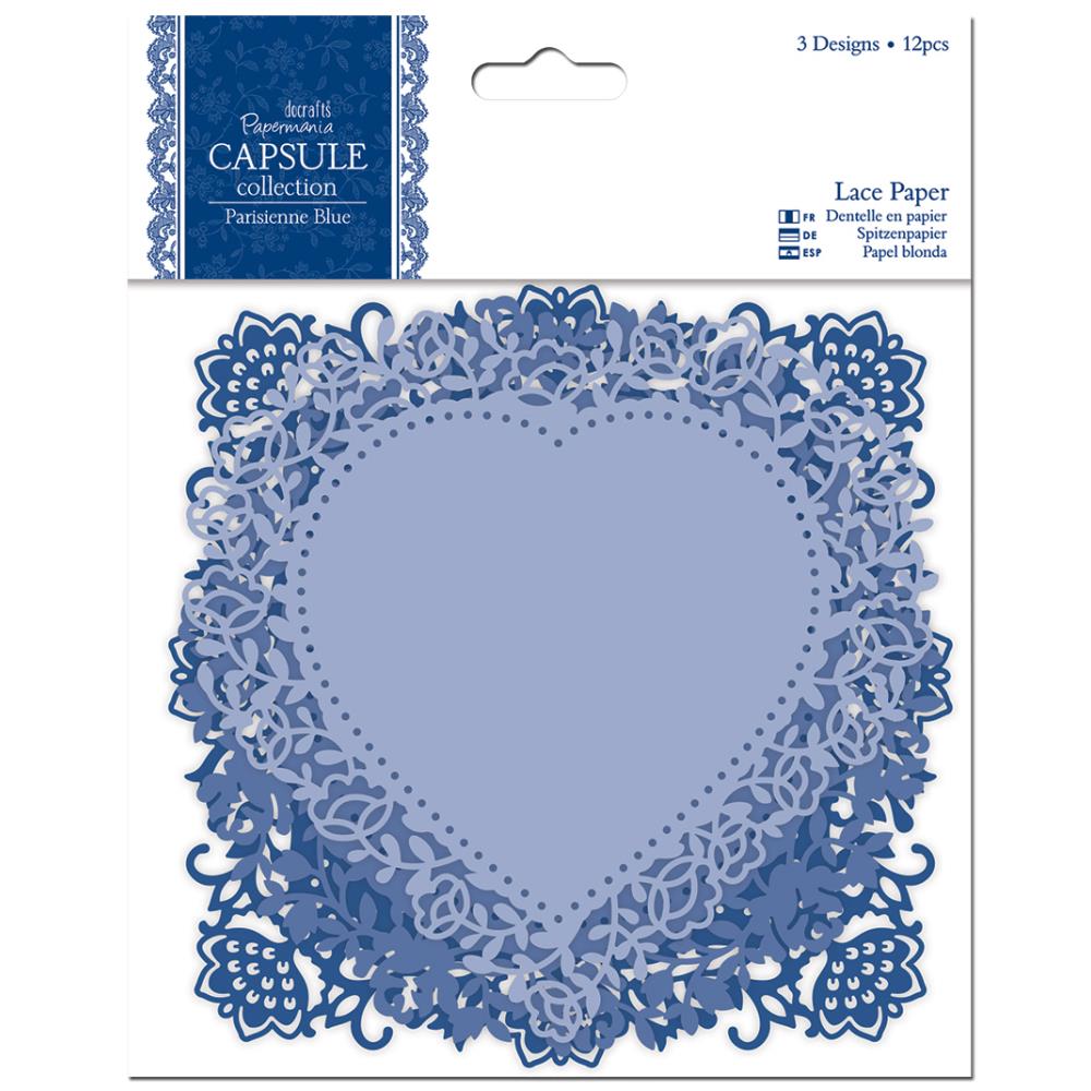 Набір паперових серветок Parisienne Blue, 12 шт від Papermania