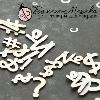 Чіпборд набір "Конфетті Значки" №1, 10 * 15 см, 28 шт