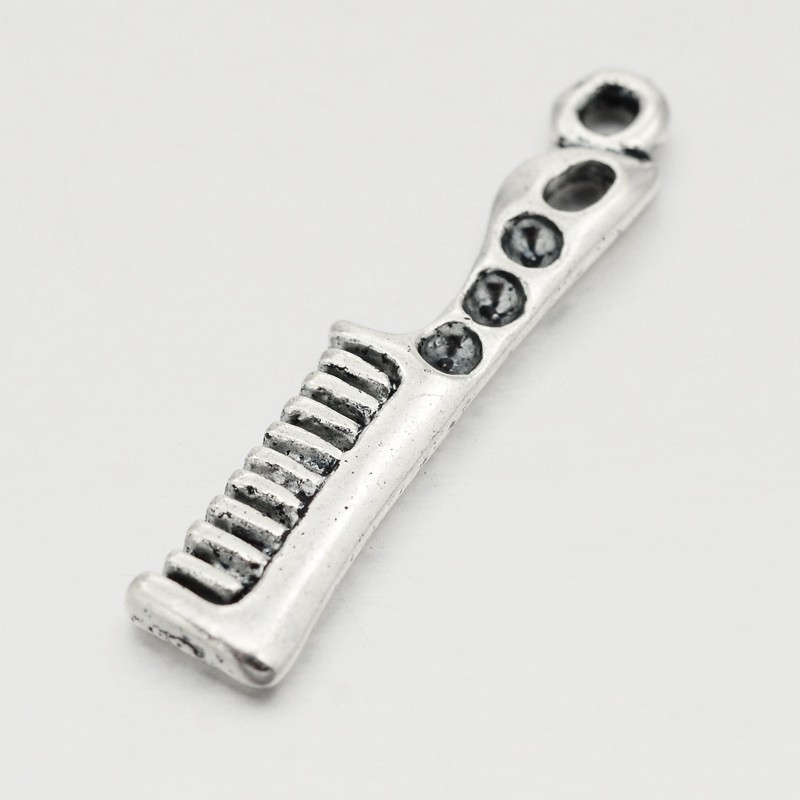 Набор подвесок "Дамский набор", античное серебро, 6 шт