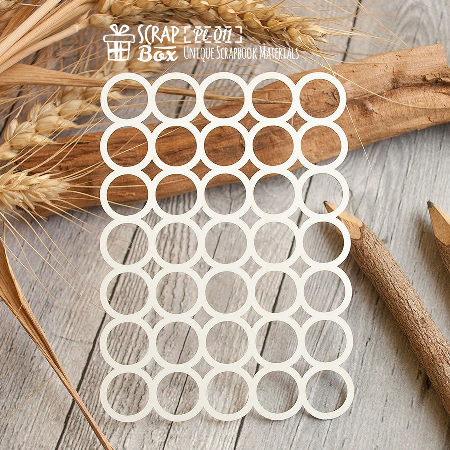 Чіпборд Картка Dots Project Life, 100 * 75 мм від Scrapbox