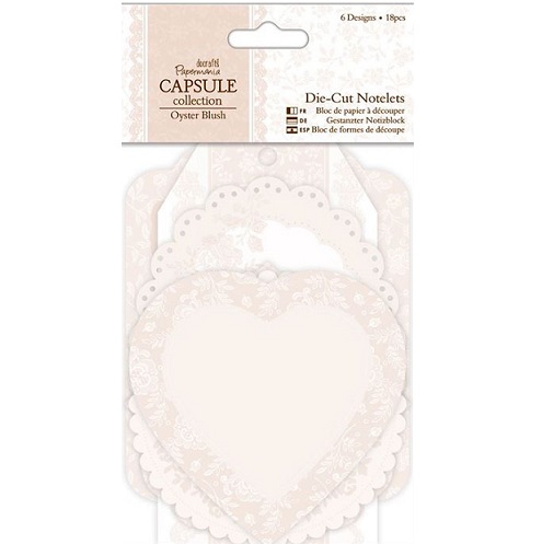 Набор высечек ажурных Oyster Blush 18шт от Papermania