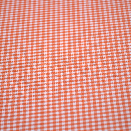 Ткань на клеевой основе цвет персиковый клеточка, 297х210 мм