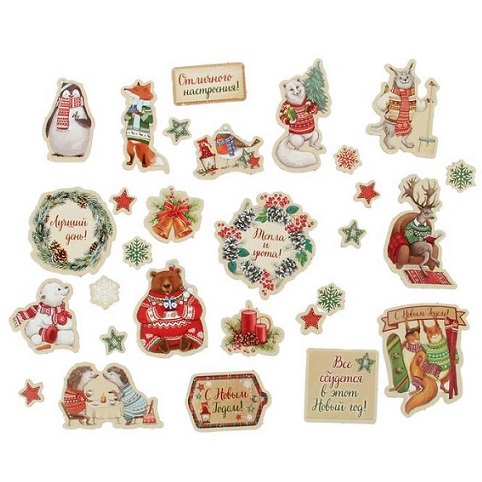 Чіпборд вирубний "Снігові історії" від АртУзор