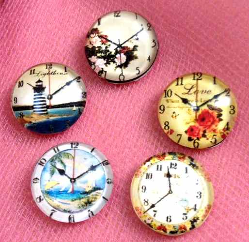 Набор кабошонов Путешествие во времени 2 , 14 мм, 5 шт