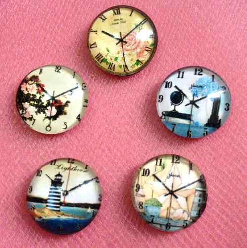 Набор кабошонов Путешествие во времени 3 , 14 мм, 5 шт