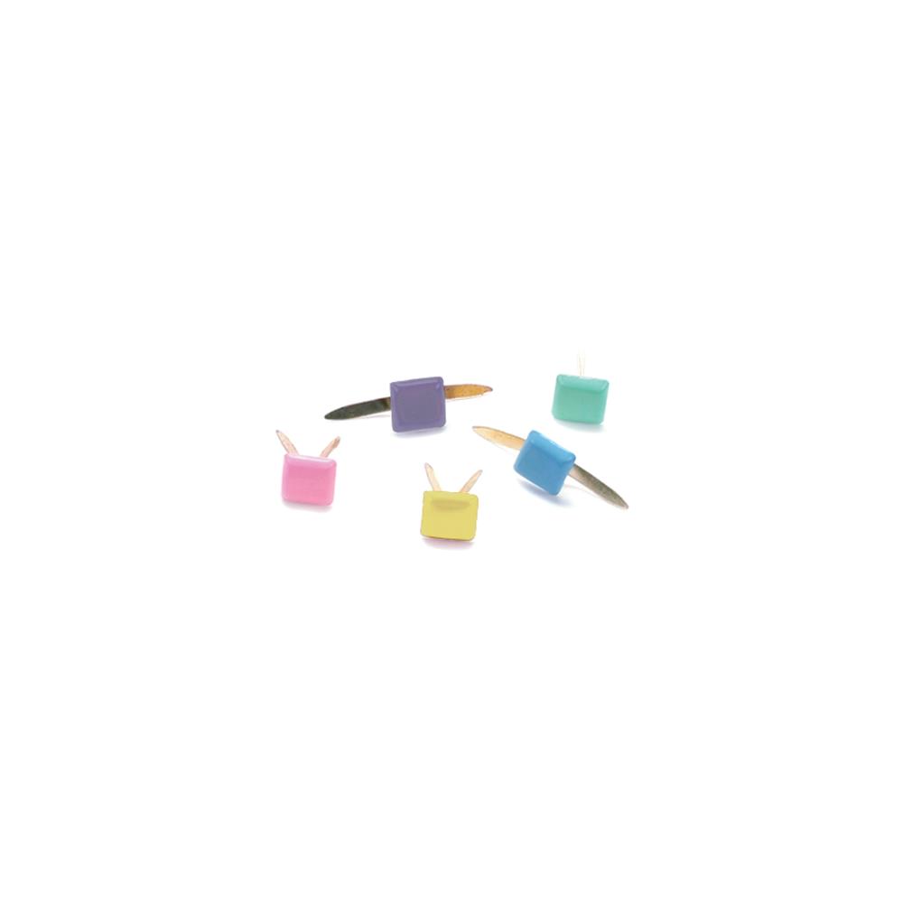Набір брадс Square Mini Pastel, 3 мм, 100 шт від Creative Impressions