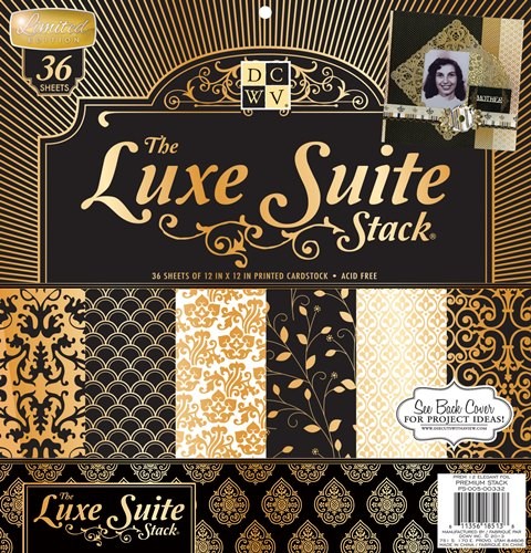 Набор бумаги Stack - Luxe Suite, 18 л, 30*30 см от DCWV