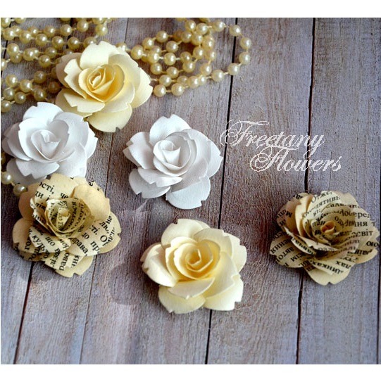 Набір кольорів Латте, 6 шт від Freetany Flowers
