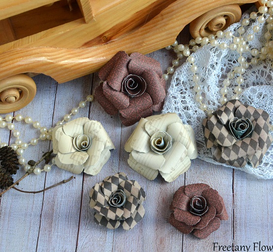 Набір кольорів Вінтаж, 6 шт від Freetany Flowers