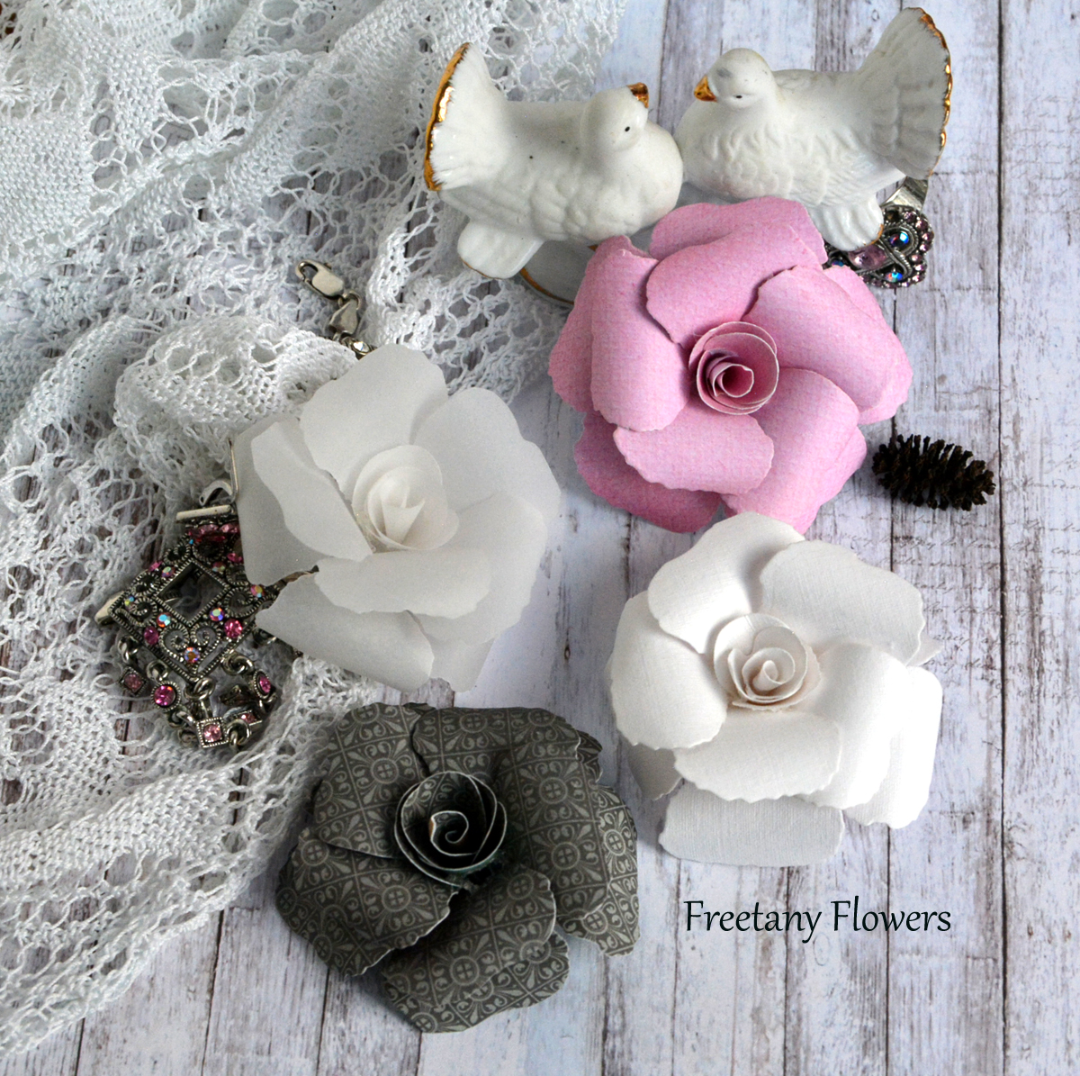 Набор цветов Модница, 6 шт от Freetany Flowers