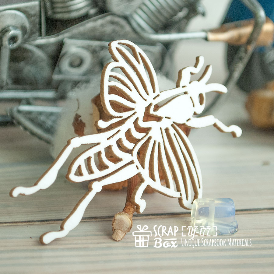 Чіпборд Коник з крильцями, 62,7 * 43,5 мм від Scrapbox