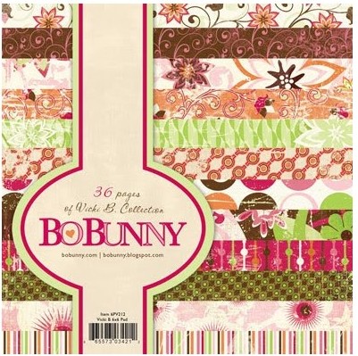 Набір паперу Vicki B. 15х15 см 36 аркушів від Bo Bunny