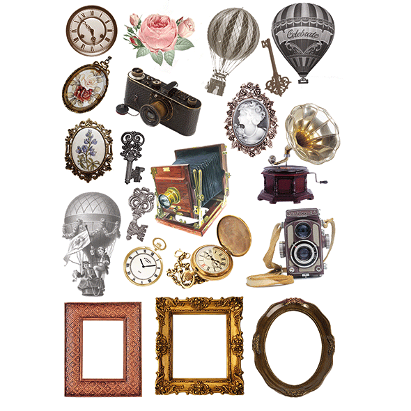 Оверлей "Shabby-memory", 20 * 30 см від Фабрика Декору