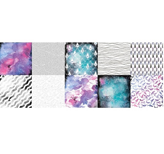 Набір скраппаперу "Enjoy freedom", 10 л, 30.5 * 30.5 см від Фабрика Декору