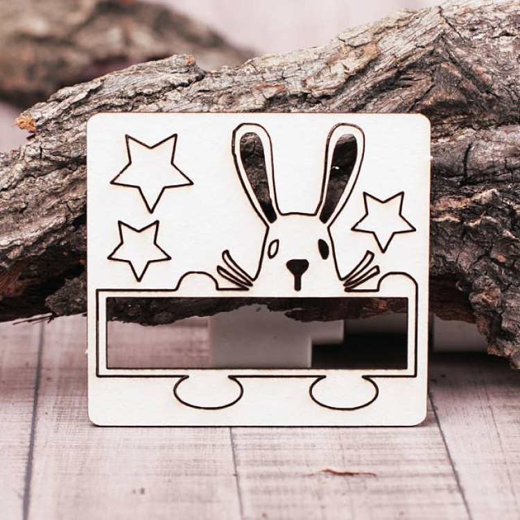 Чіпборд набір Рамочка зайчик 65 * 60мм vl1118 Valeo