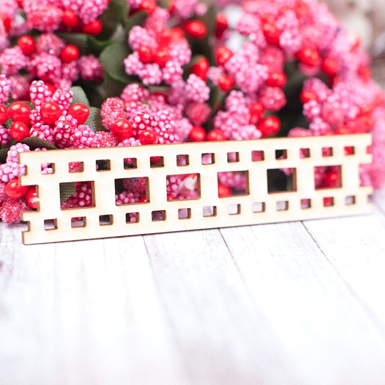 Чипборд Бордюр пленка 17*76мм vl1511  Valeo