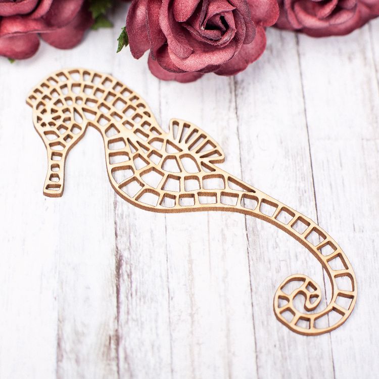 Чіпборд Морський коник 34 * 86мм vl1633 Valeo