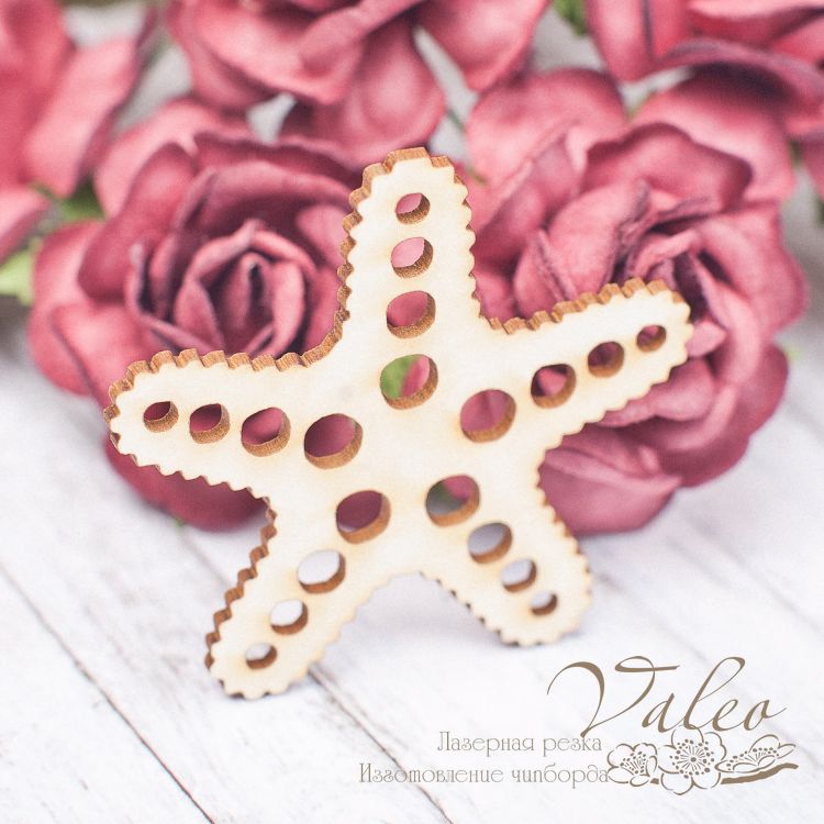 Чіпборд Морська зірка 45 * 43мм vl1752 Valeo